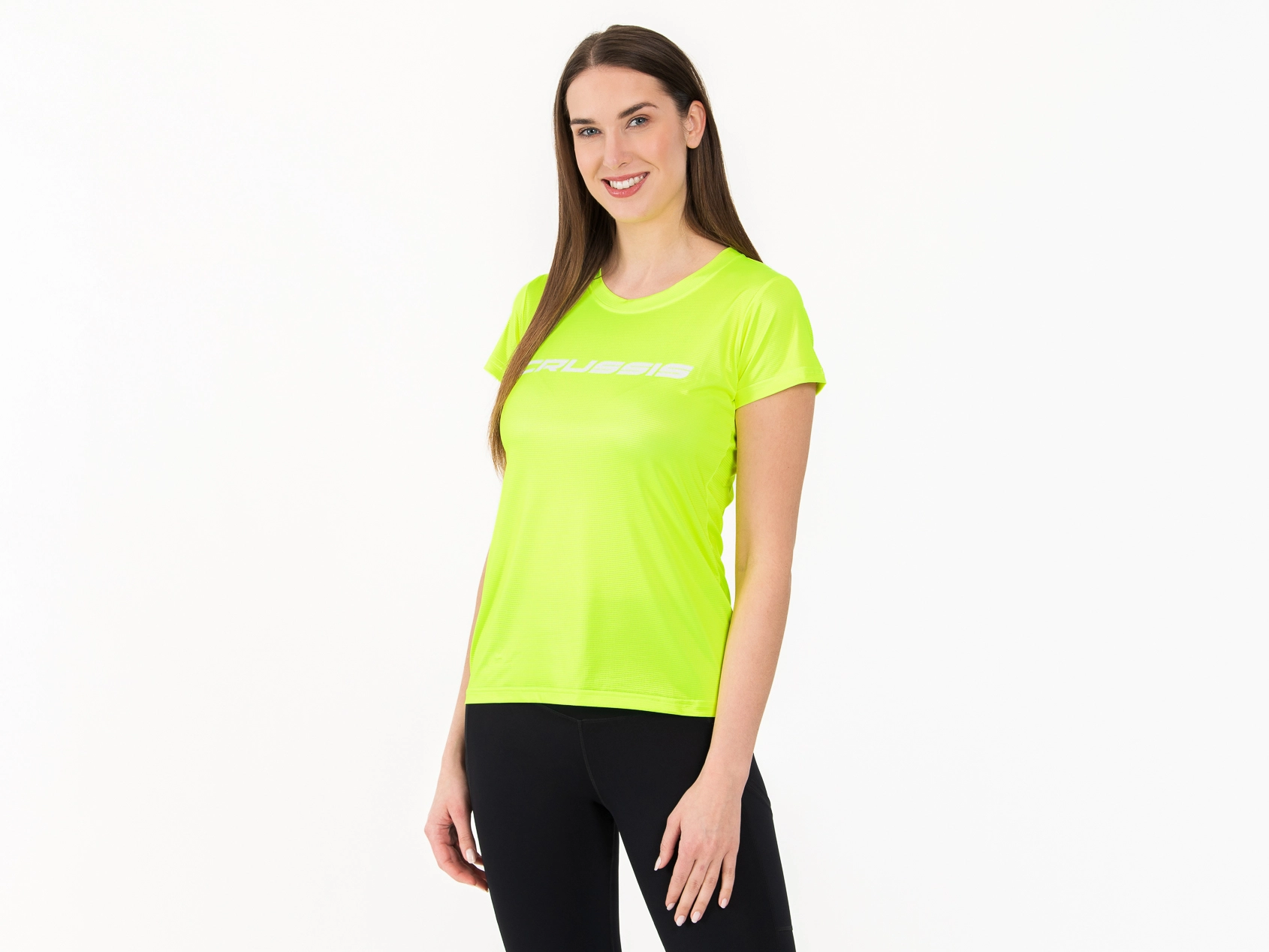 Crussis Tričko dámské NEON YELLOW L