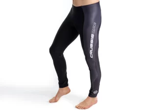 Crussis Elastické kalhoty – ONE pánské černá/bílá XL