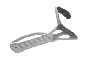 Crussis Držák kola a koloběžky na zeď za přední kolo Fe, stříbrný