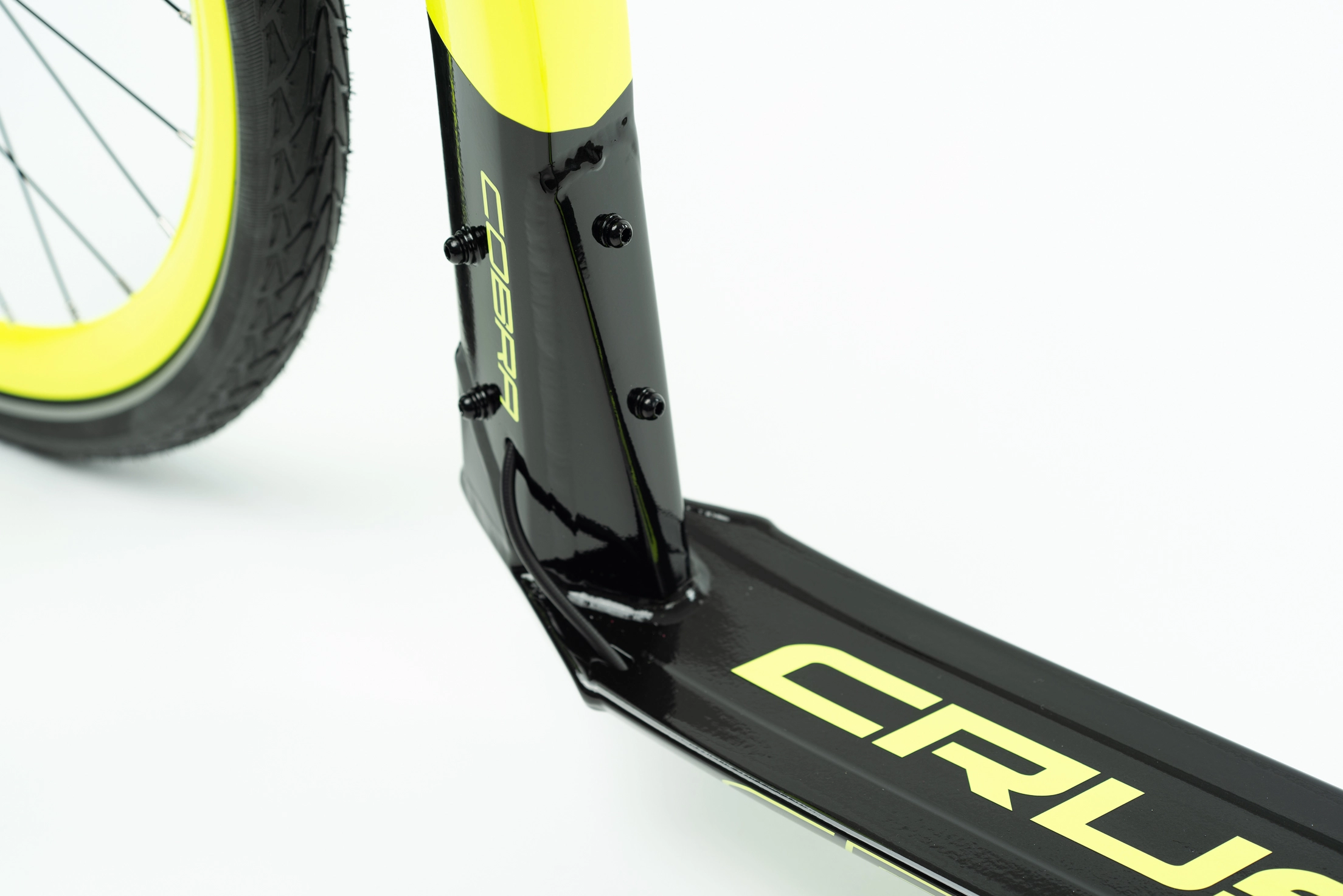 Crussis koloběžka Cobra Sport 4.2-1 žlutá/černá - Obrázek 6