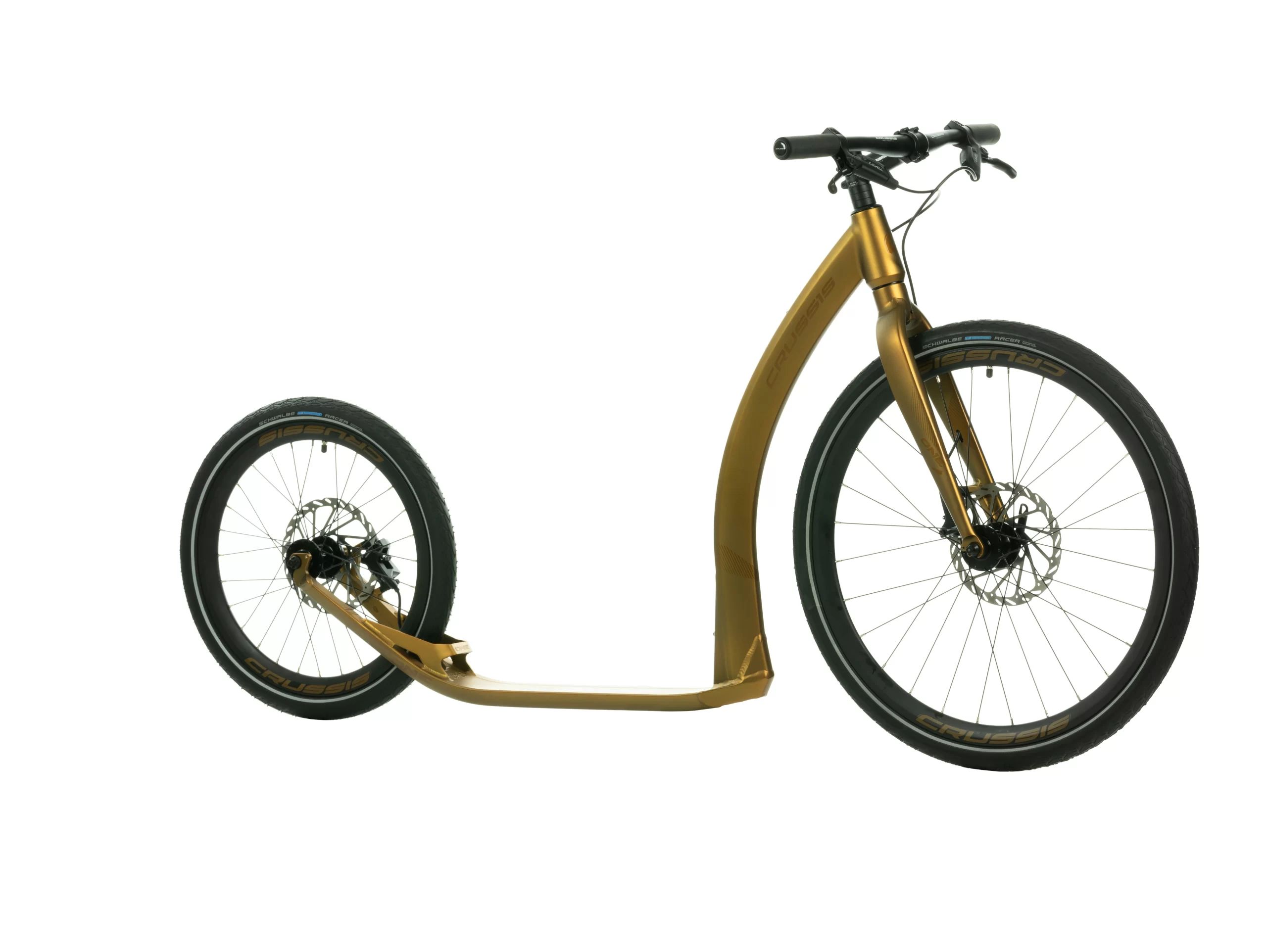 Crussis koloběžka One Cobra Sport 4.2-5 zlatá