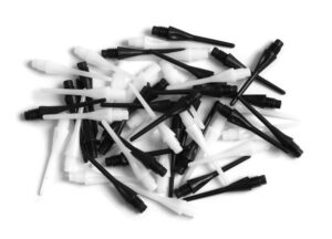 Harrows Hroty Harrows Dimple soft 1/4 1000ks bulk bag - black