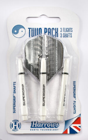 Harrows Násadky a letky Harrows Twin Pack white medium - Twin Pack white medium