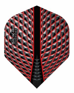 Harrows Letky Harrows Silika Round Standard Flight, No 2 - FB5106_red