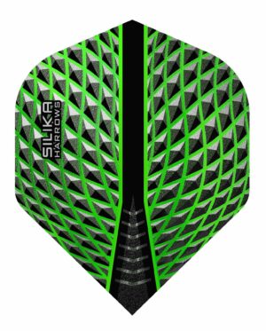 Harrows Letky Harrows Silika Round Standard Flight, No 2 - FB5107_green