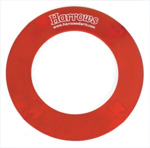 Harrows Ochrana zdi Harrows Dartboard Surround 4ks - red