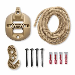 La Siesta Uchycení houpací sedačky nebo vaku La Siesta CasaMount, béžové - CasaMount uchycení sedačka bž