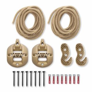 La Siesta Uchycení houpací sítě La Siesta CasaMount, béžové - CasaMount uchycení síť béžové