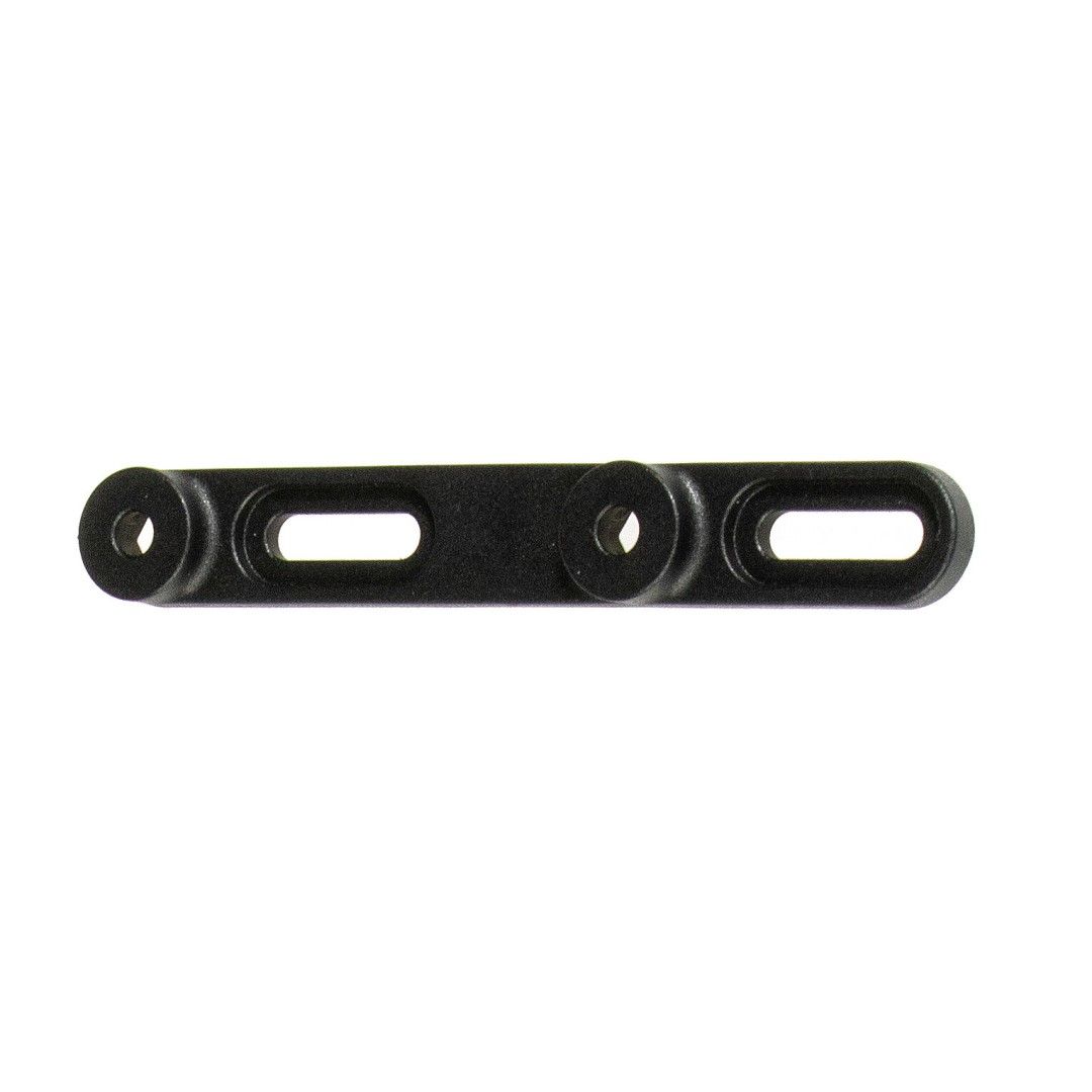 Ortlieb Ortlieb Offset-Plate 64mm, adaptér pro posun doplňků na navářky - black