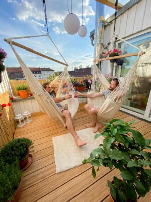 La Siesta Houpací sedačka La Siesta Habana Kingsize Mono - x1latte