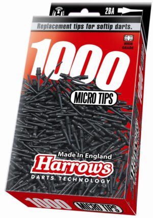 Harrows Hroty Harrows Micro soft 2ba 1000ks box - black