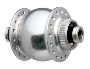 SONdelux 12 disc center lock* - stříbrná - 32d, pevná osa 12mm