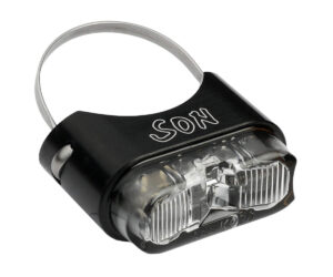 SON Rear Light seatpost mount - černá / čirá - for Ø 26 to 31.8mm