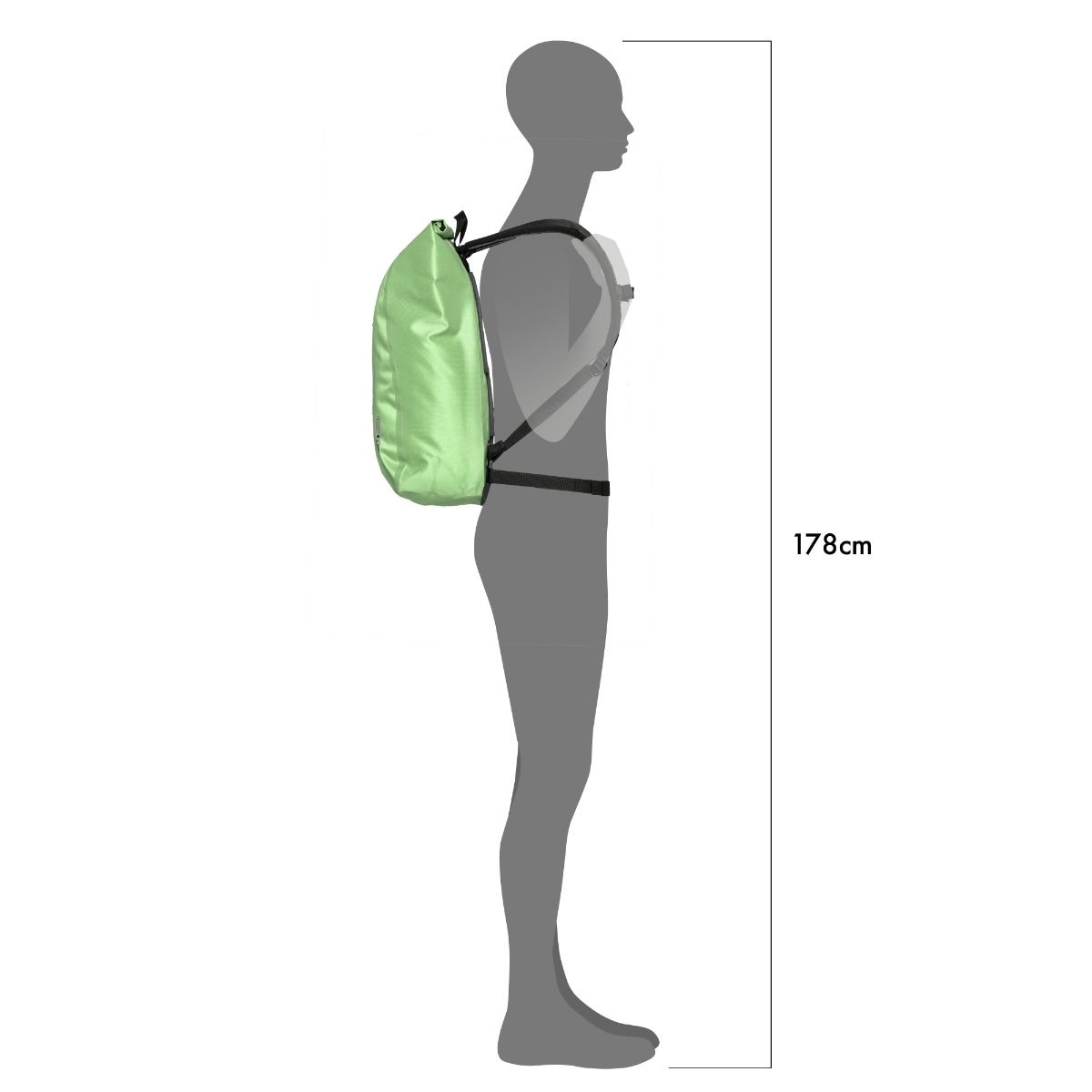 ORTLIEB Velocity PS 23L - pistáciová - Obrázek 4