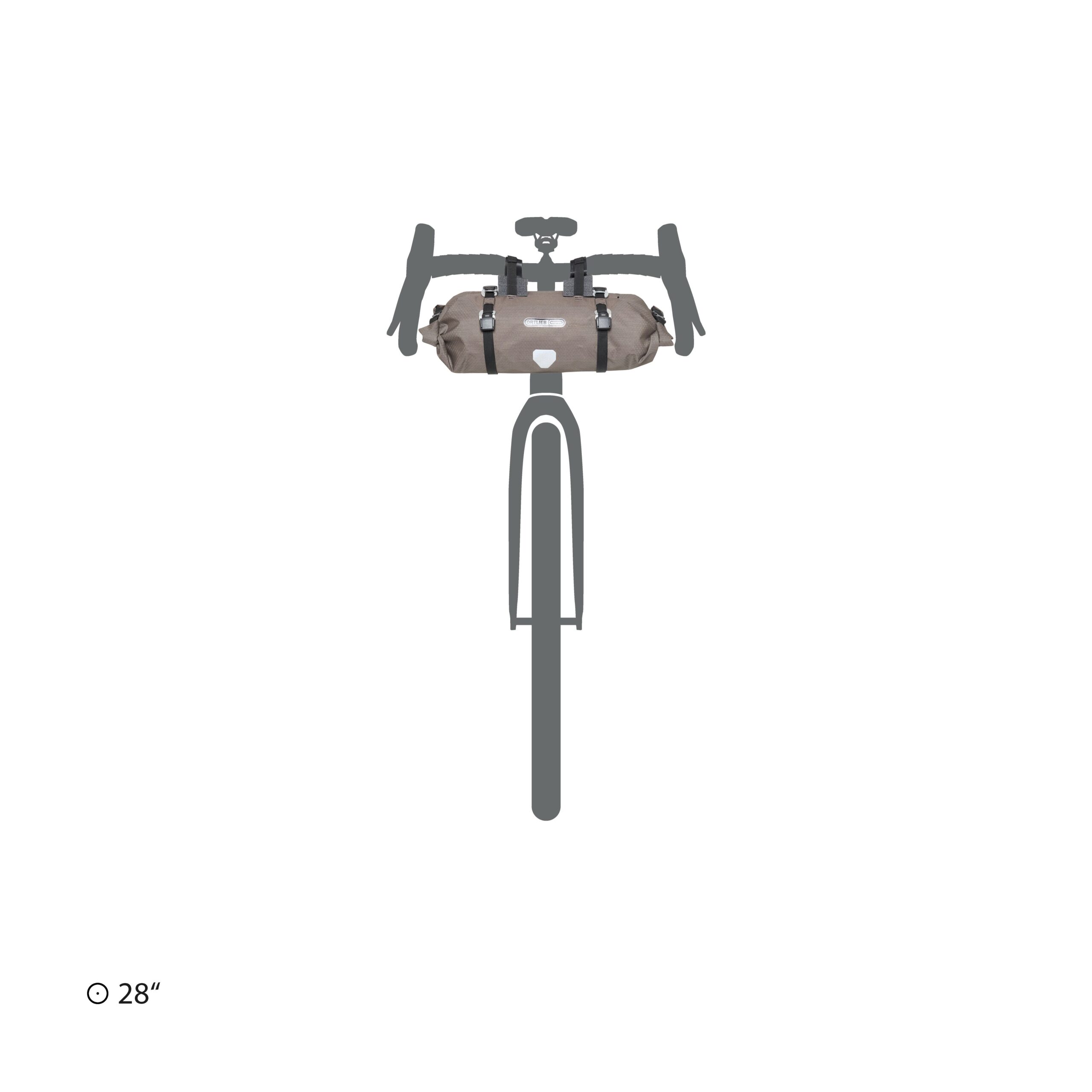 ORTLIEB Handlebar-Pack - 9L - dark sand - Obrázek 5