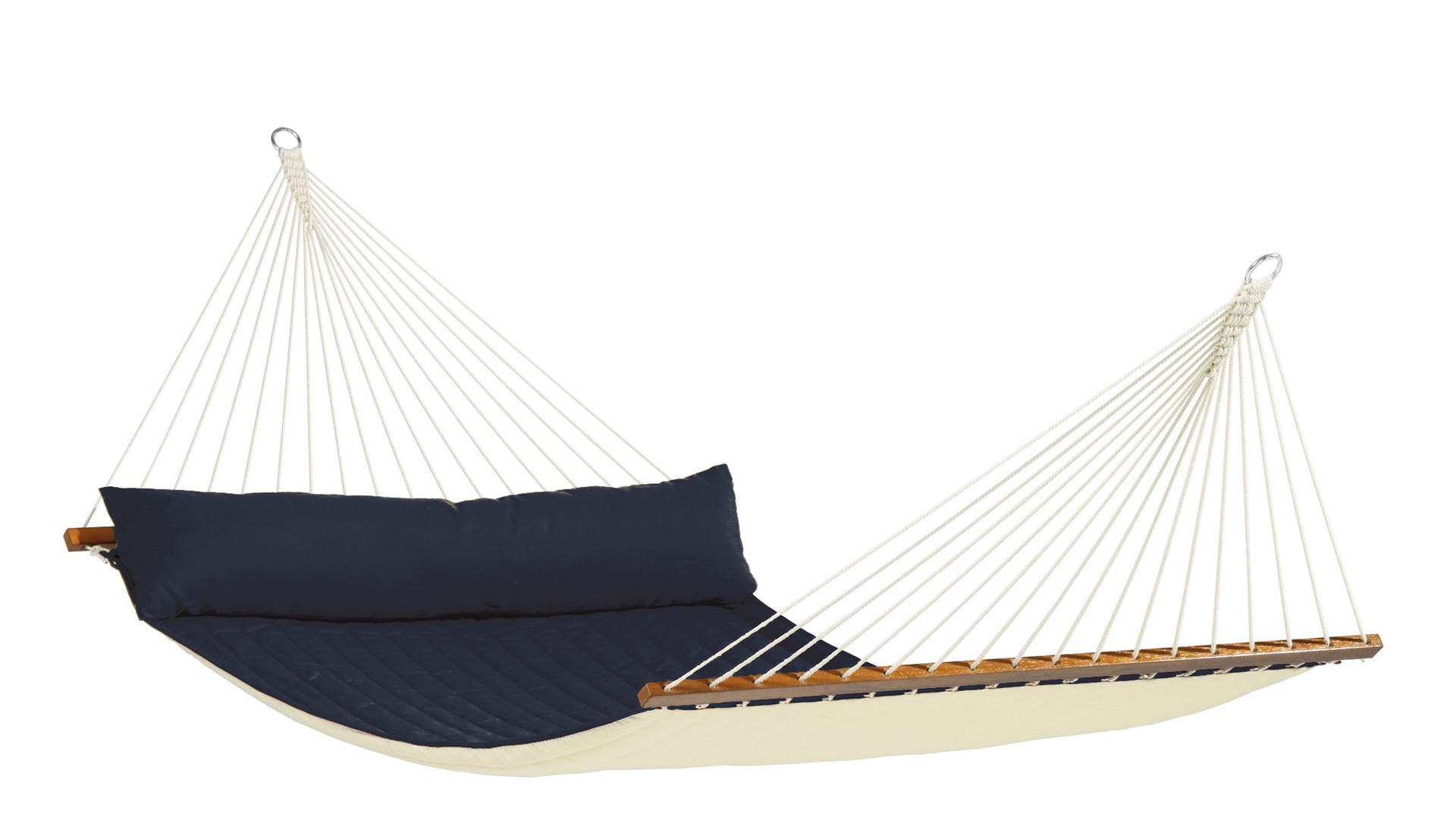 La Siesta Houpací síť s tyčemi La Siesta Alabama Kingsize - 31navyblue - Obrázek 2