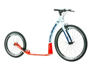 Crussis koloběžka Cobra 4.2-4 bílá/červená