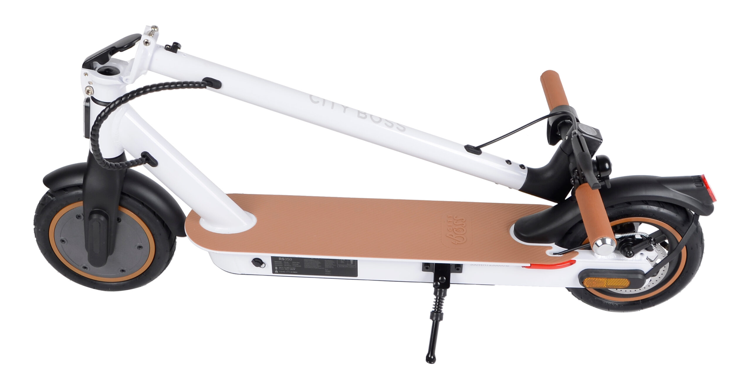 Elektrická koloběžka City Boss RS350  bílá - Obrázek 4