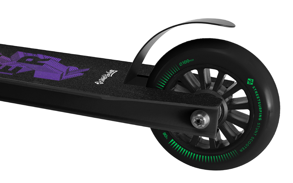 Koloběžka Street Surfing TRICKSTER Black Gum - Obrázek 4