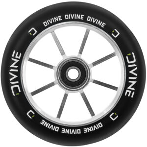 Kolečko Divine Spoked 110mm stříbrné