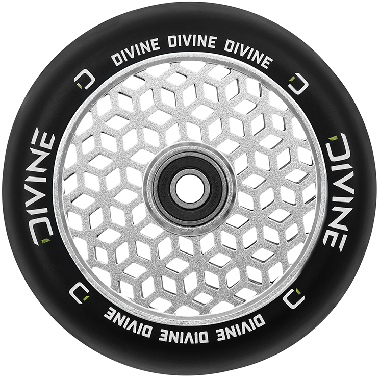 Kolečko Divine Honeycore light 110mm stříbrné