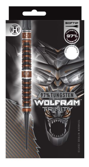Harrows Šipky Harrows Wolfram Trinity 97% soft 18g - Wolfram Trinity 97 soft 18g
