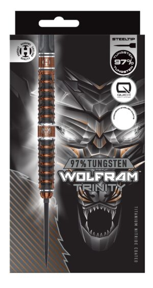 Harrows Šipky Harrows Wolfram Trinity 97% QP steel 21g - Wolfram Trinity 97QP steel 21g