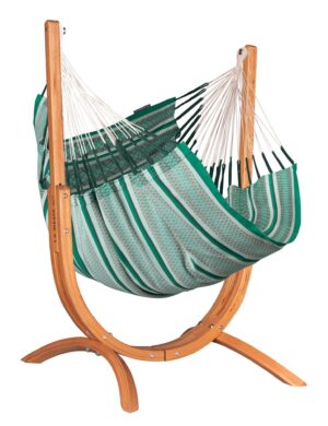 La Siesta Houpací sedačka se stojanem La Siesta Udine Organic Agave - Udine set Organic Agave