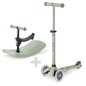 Mini Micro Deluxe Rock & Go LED olive