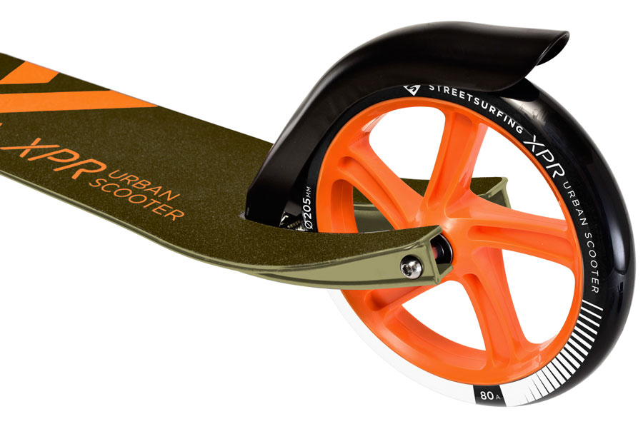 Koloběžka Street Surfing URBAN XPR Brown Orange - Obrázek 2