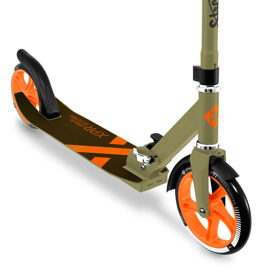 Koloběžka Street Surfing URBAN XPR Brown Orange - Obrázek 3