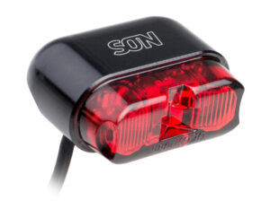 SON Rear Light rack tube mount - černá