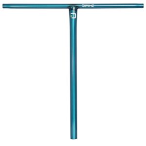 Řídítka Divine T-bar standard 650x610 tyrkysová