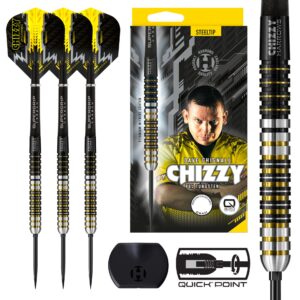 Harrows Šipky Harrows Chizzy 90% Quick Point steel 23g - Chizzy 90 QP steel 23g
