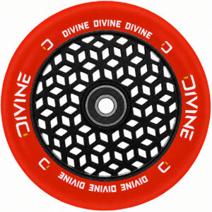 Kolečko Divine Honeycore light 110mm černo-červené