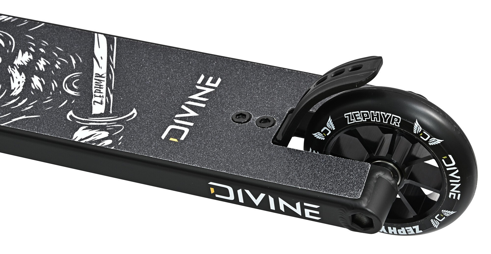Freestyle koloběžka Divine Zephyr L Hybrid HIC černá - Obrázek 4