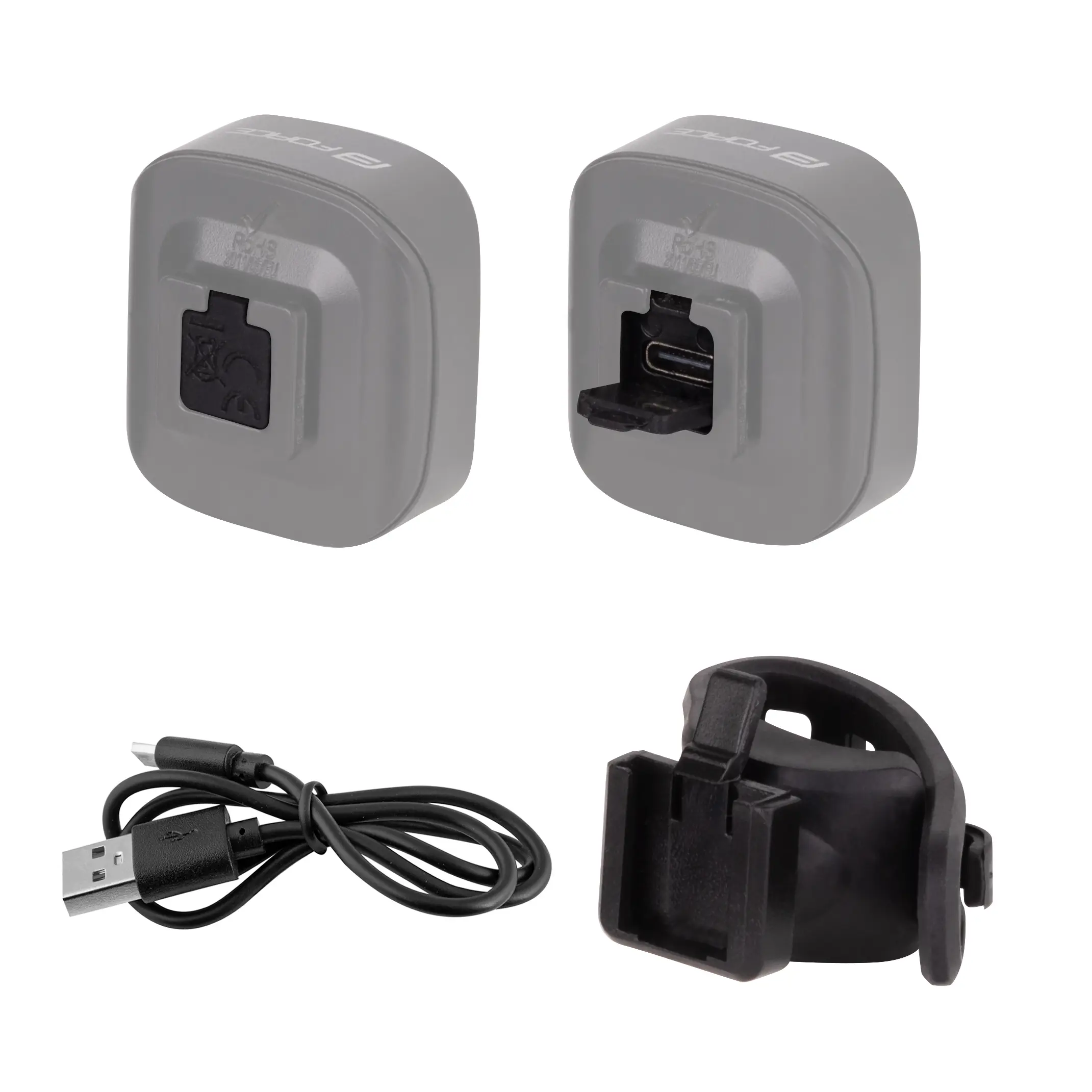 blikačka zadní FORCE COB 2.0 25LM, 36 x LED, USB - Obrázek 2