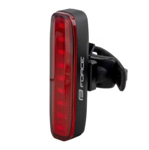 blikačka zadní FORCE PIPE 50LM, 9x LED, USB