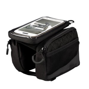brašna na rám FORCE DUAL smartphone, černá