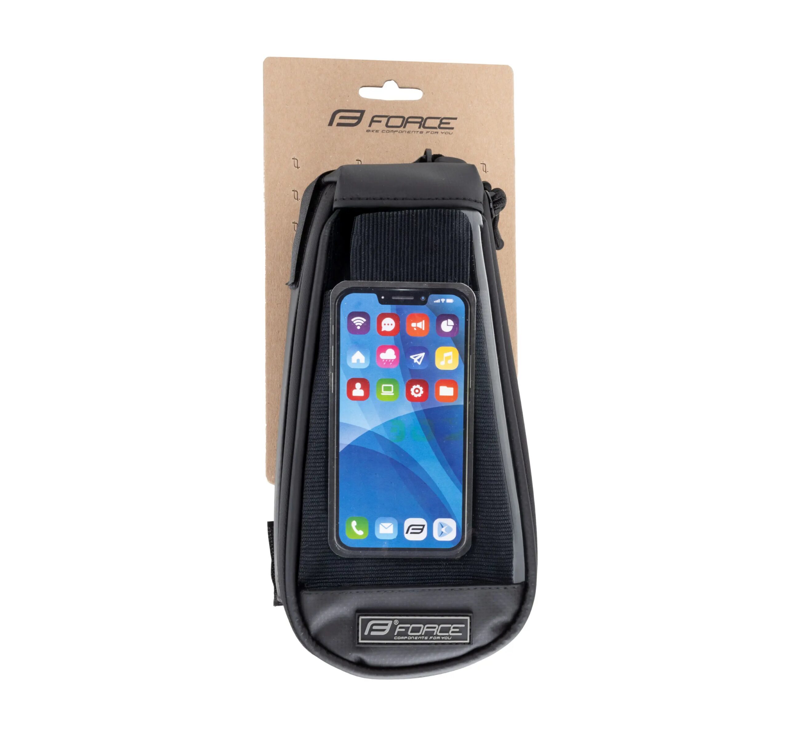 brašna na rám FORCE PHONE ADVENTURE XL 5,5", černá - Obrázek 3