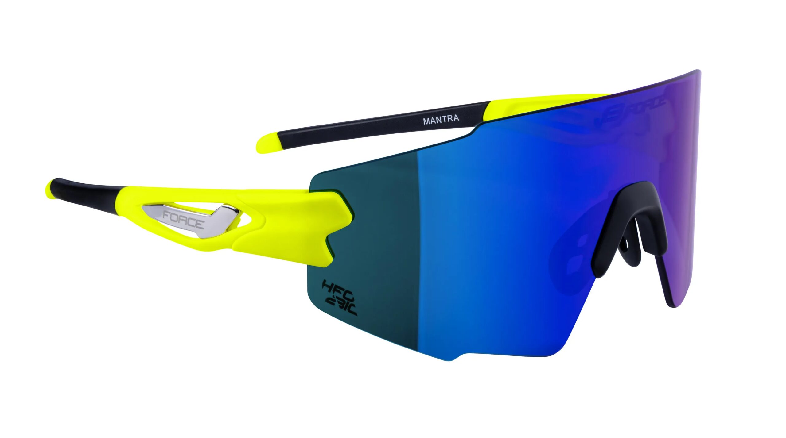 brýle FORCE MANTRA fluo, modré zrc. sklo - Obrázek 2
