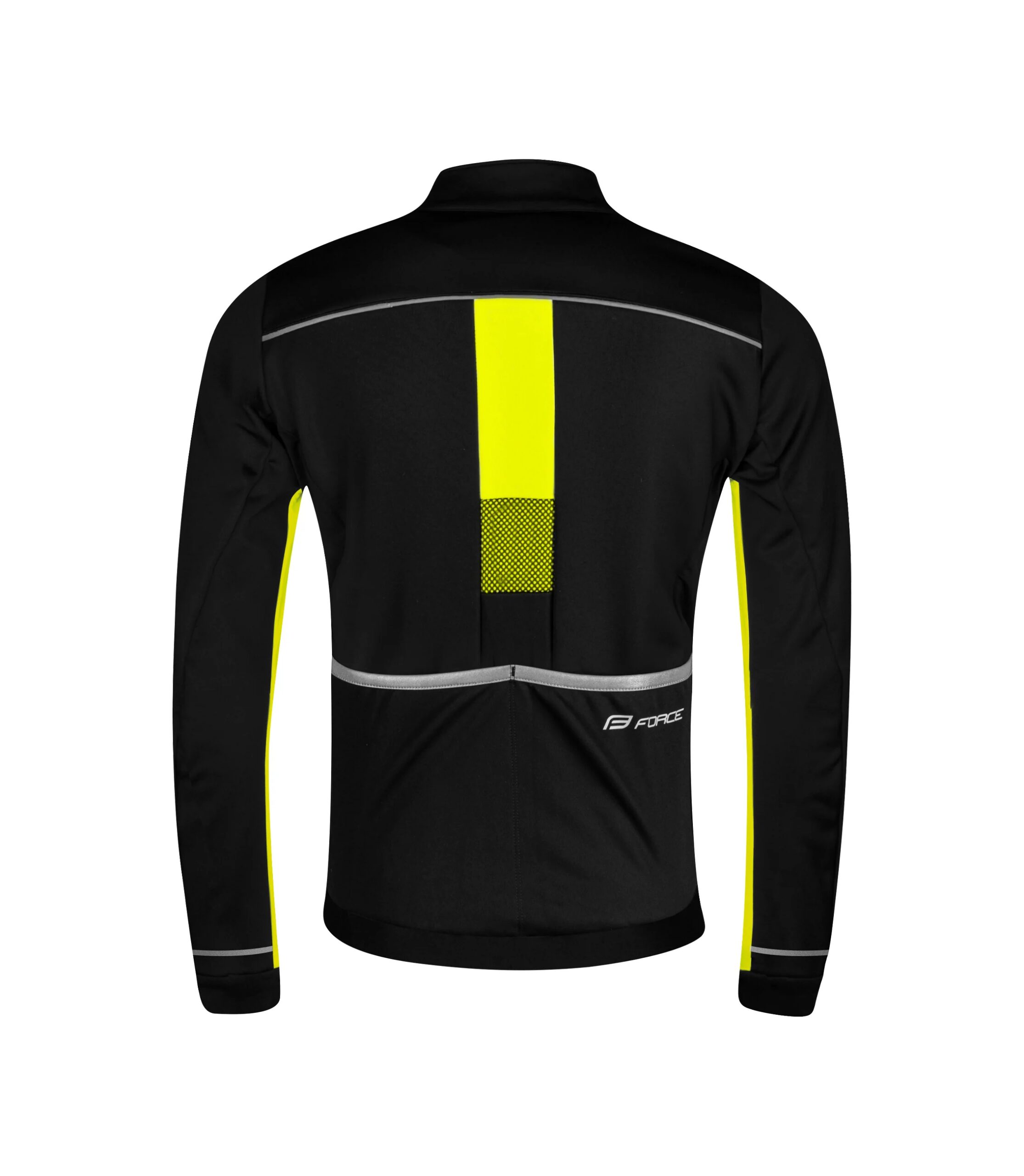bunda F FROST KID softshell, černo-fluo 128-140 - Obrázek 2