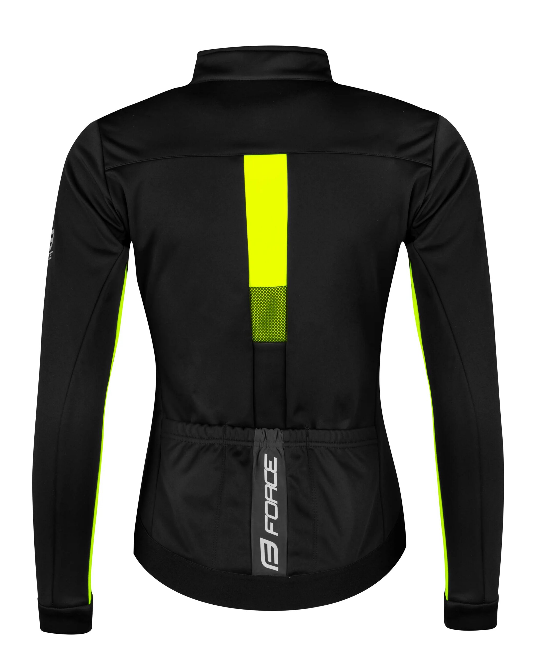 bunda F FROST LADY softshell zimní, černo-fluo M - Obrázek 2