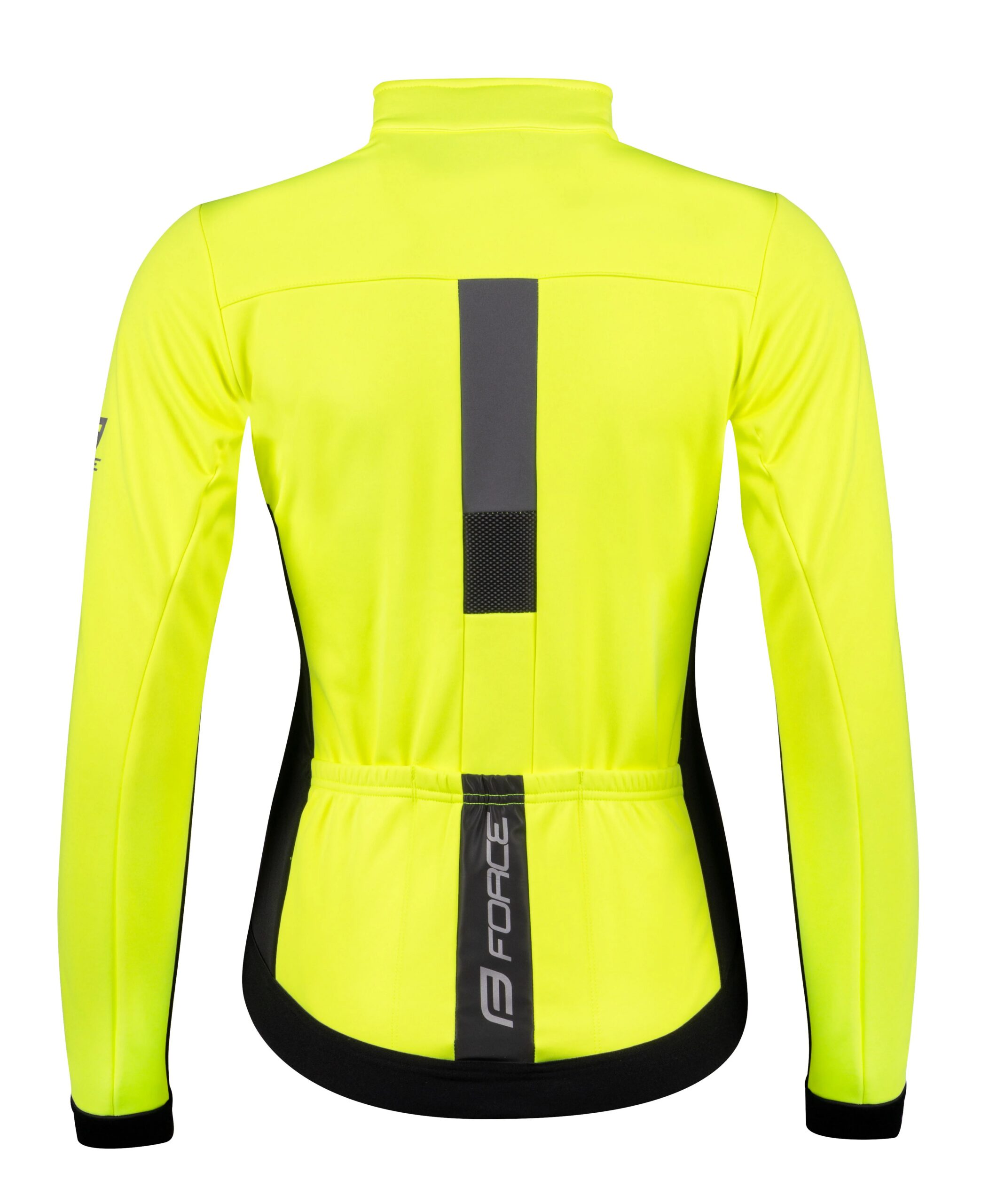 bunda F FROST LADY softshell zimní, fluo-černá XS - Obrázek 2