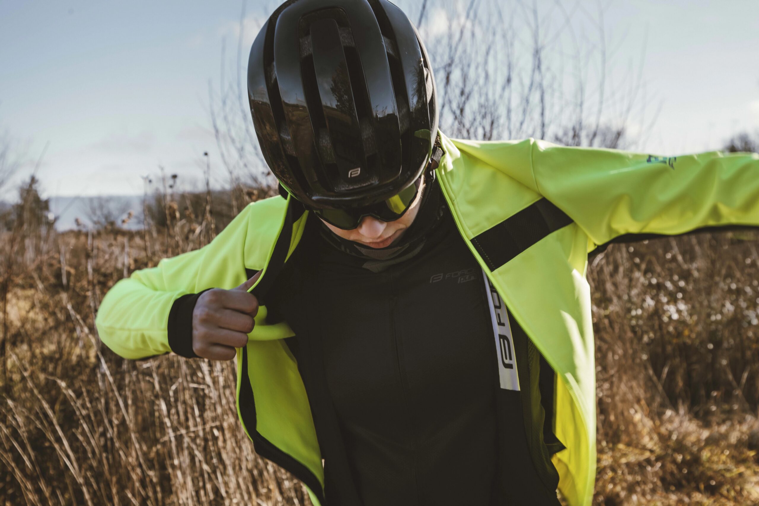 bunda F FROST LADY softshell zimní, fluo-černá XS - Obrázek 4