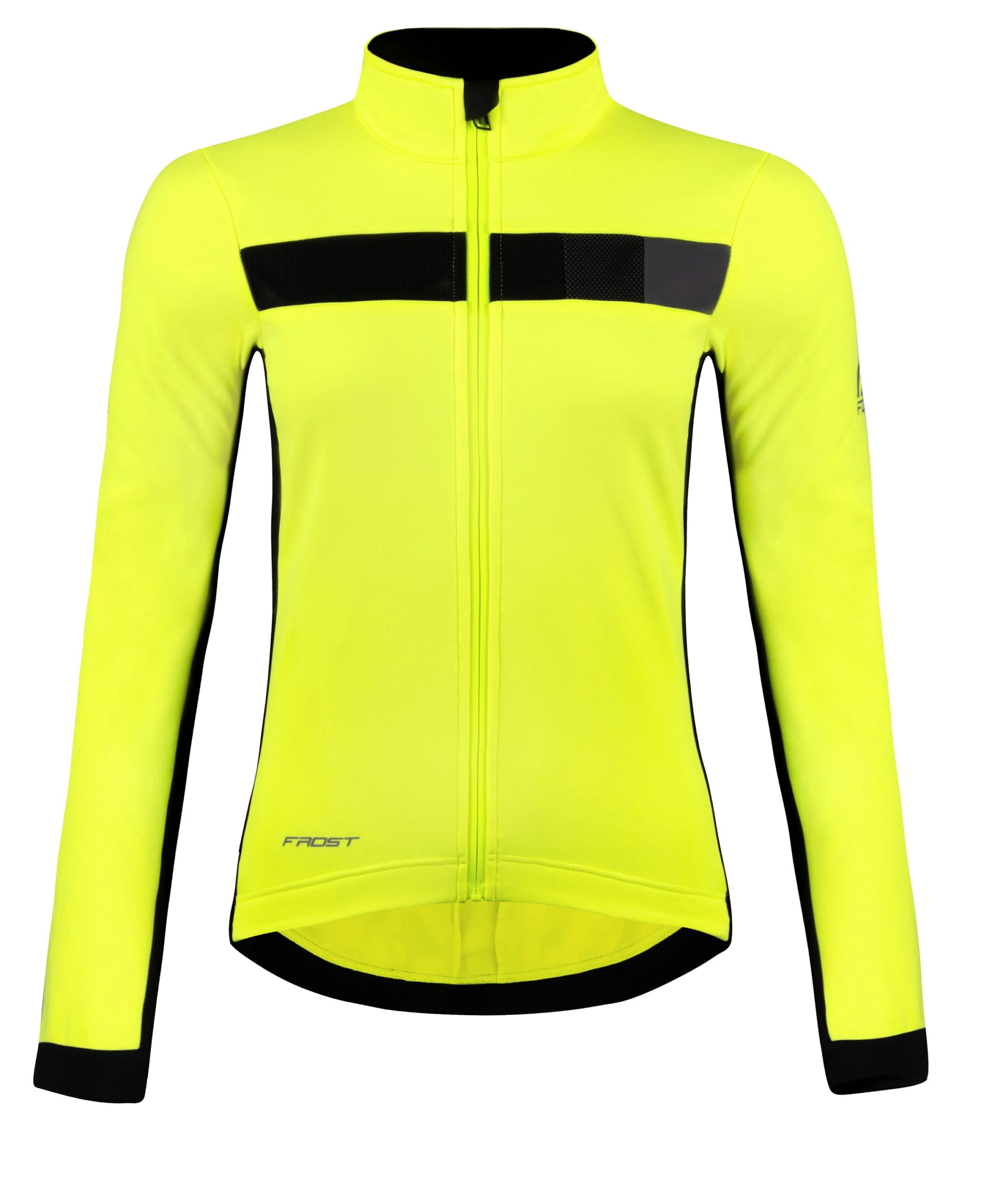 bunda F FROST LADY softshell zimní, fluo-černá XS