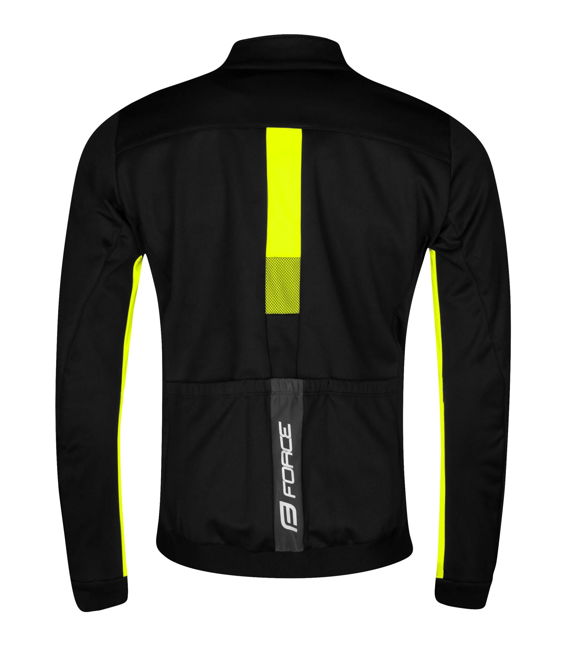 bunda F FROST softshell zimní, černo-fluo 5XL - Obrázek 2