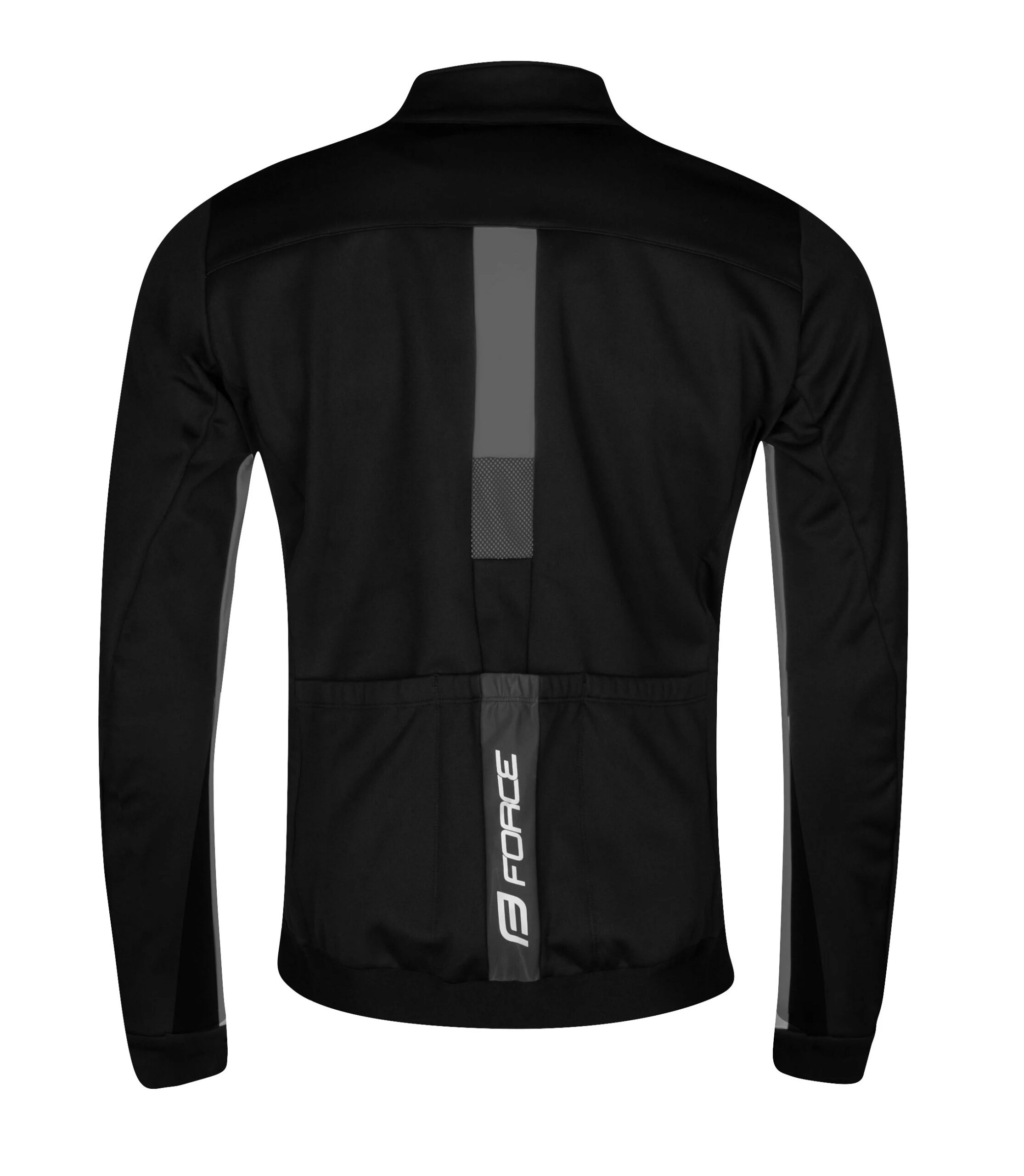 bunda F FROST softshell zimní, černo-šedá M - Obrázek 2