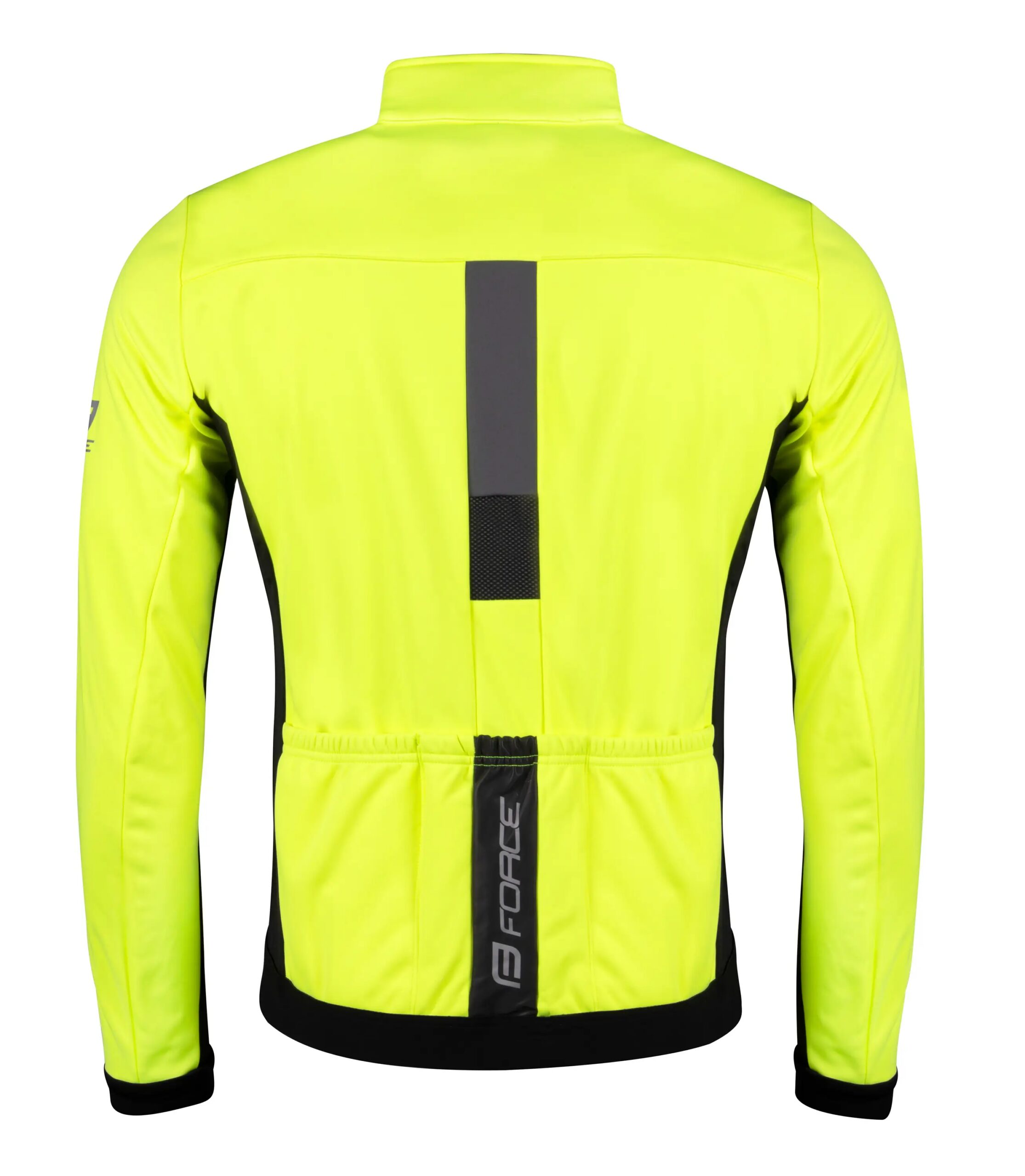 bunda F FROST softshell zimní, fluo-černá XS - Obrázek 2