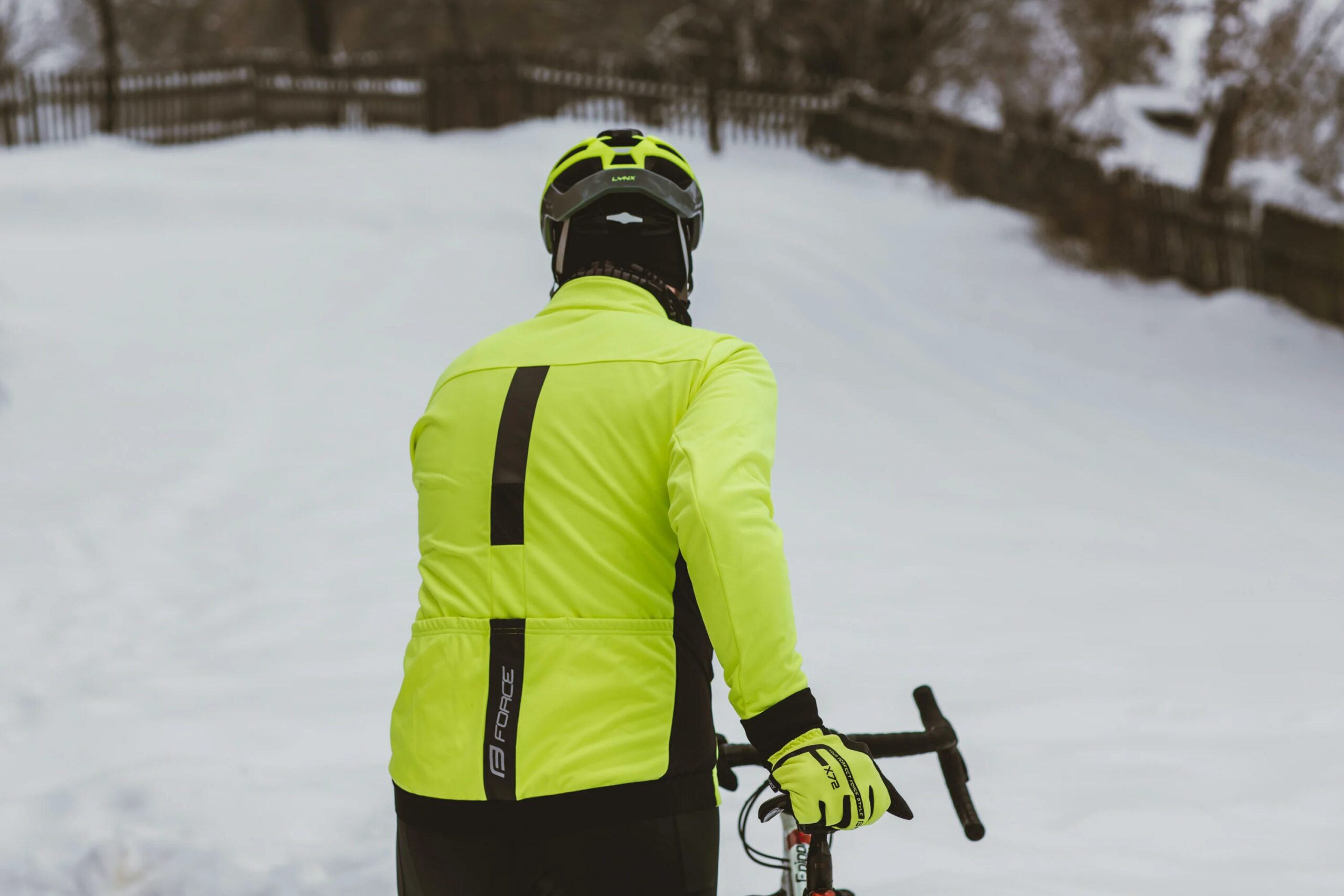 bunda F FROST softshell zimní, fluo-černá XS - Obrázek 5